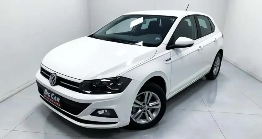 Volkswagen Polo Comfort. 200 TSI 1.0 Flex 12V Aut.  - Branca - 2019/2020