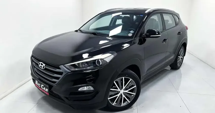Hyundai Tucson GL 1.6 Turbo 16V Aut.  - Preta - 2017/2018