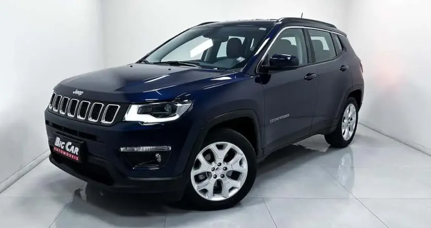 Jeep Compass LONGITUDE 2.0 4x2 Flex 16V Aut.  - Azul - 2019/2020