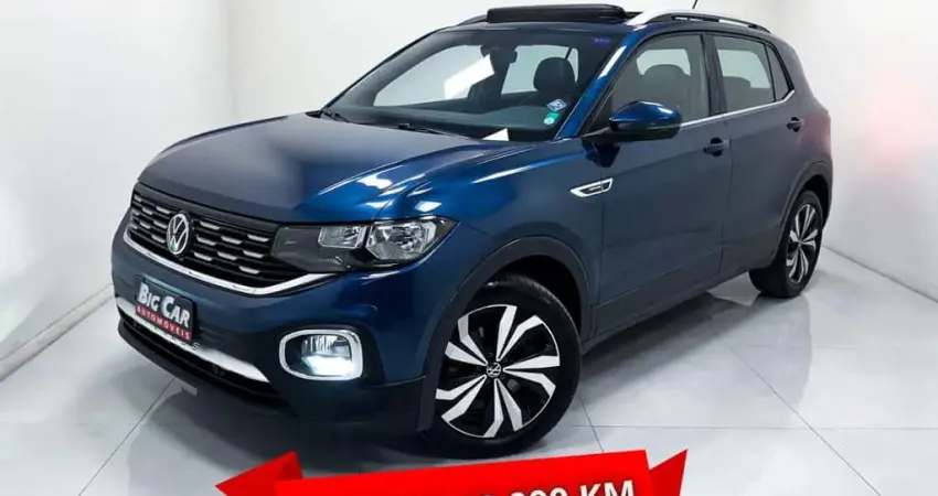 Volkswagen T-Cross Highline 250 TSI 1.4 Flex 16V  Aut  - Azul - 2022/2022