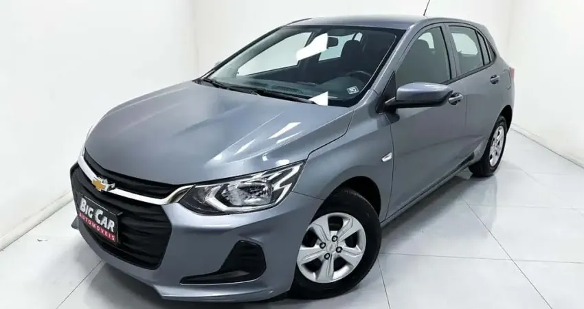 Chevrolet Onix HATCH LT 1.0 12V Flex  Mec.  - Cinza - 2022/2023