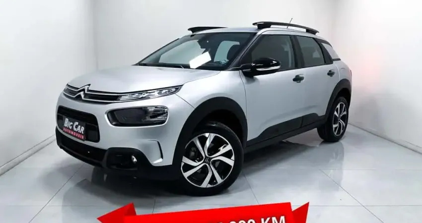 Citroën C4 CACTUS FEEL Pack 1.6 16V Flex Aut.  - Prata - 2021/2021