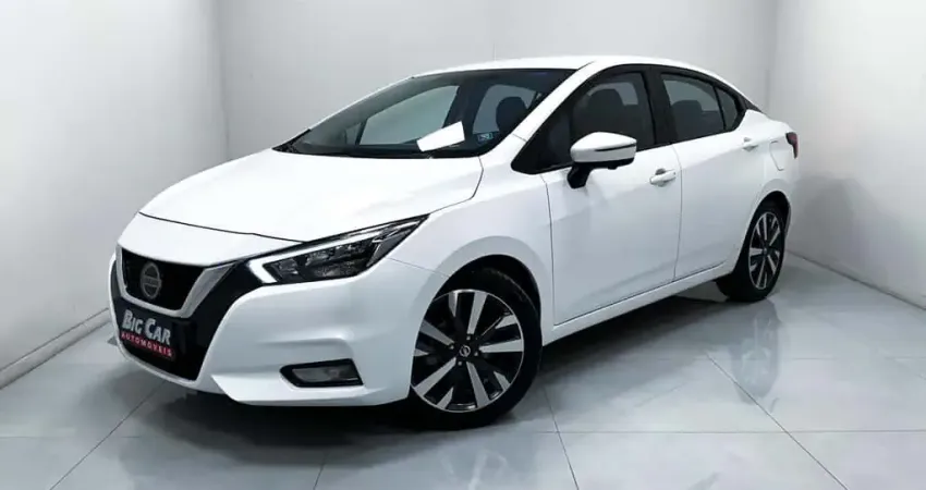 Nissan Versa Exclusive 1.6 16V Flex Aut.  - Branca - 2021/2021
