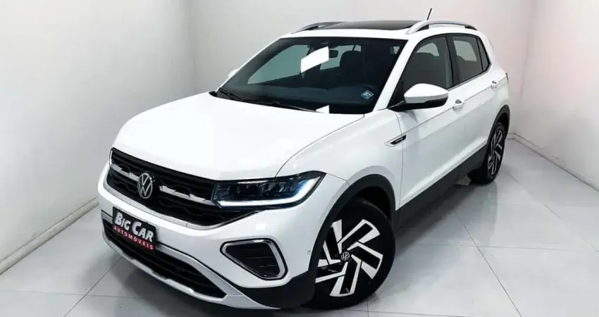 Volkswagen T-Cross Highline 250 TSI 1.4 Flex 16V Aut  - Branca - 2024/2025