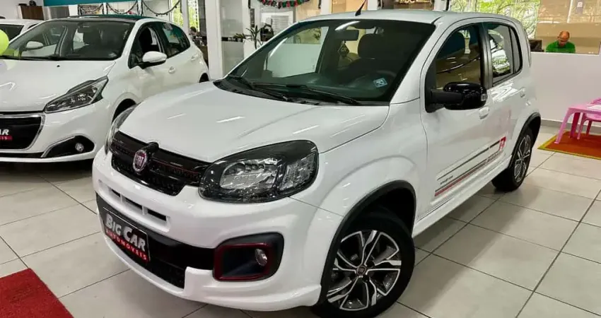 Fiat Uno SPORTING Dualogic GSR 1.3 Flex 8V   - Branca - 2017/2017