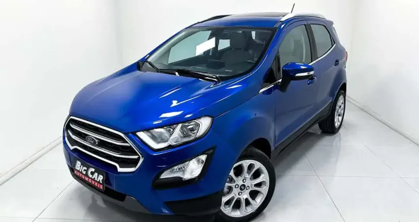 Ford EcoSport TITANIUM 1.5 12V Flex Aut.  - Azul - 2020/2020