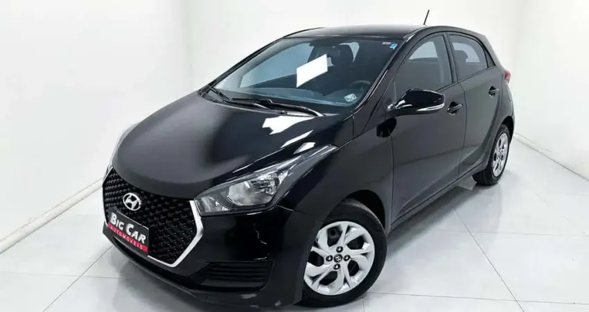 Hyundai HB20 Comf. Plus 1.0 Flex 12V  - Preta - 2019/2019