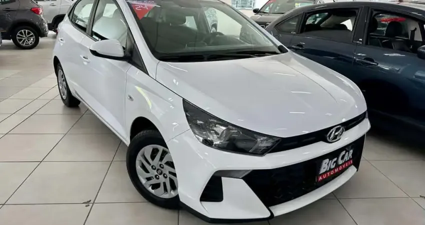 Hyundai HB20 Sense 1.0 Flex 12V Mec. - Branca - 2023/2024
