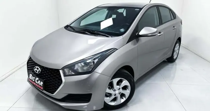 Hyundai HB20S Comfort Plus 1.6 Flex 16V Aut. - Prata - 2018/2019