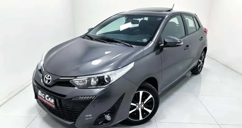 Toyota Yaris XLS Connect 1.5 Flex 16V Aut.  - Cinza - 2021/2022
