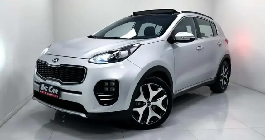 Kia Sportage EX 2.0 16V Flex Aut.  - Prata - 2017/2018