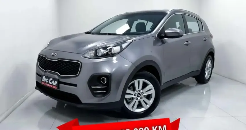Kia Sportage LX 2.0 16V Flex  Aut.  - Prata - 2016/2017
