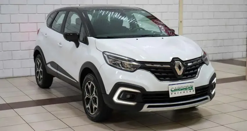 Renault Captur 1.3 TCE FLEX ICONIC X-TRONIC - Branca - 2021/2022