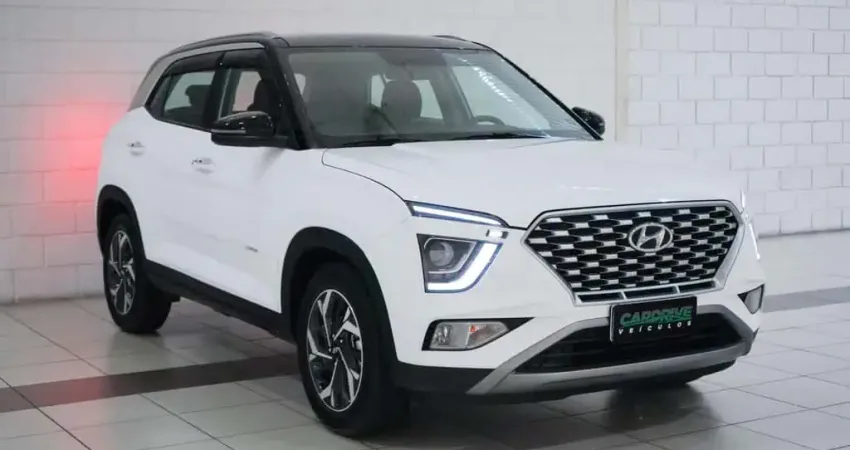 Hyundai Creta Limited 1.0 TB 12V Flex Aut.  - Branca - 2022/2022