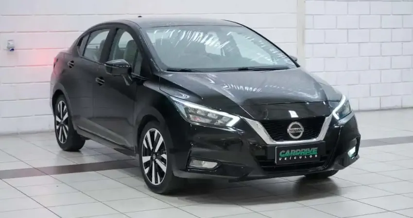 Nissan Versa Exclusive 1.6 16V Flex Aut.  - Preta - 2021/2022