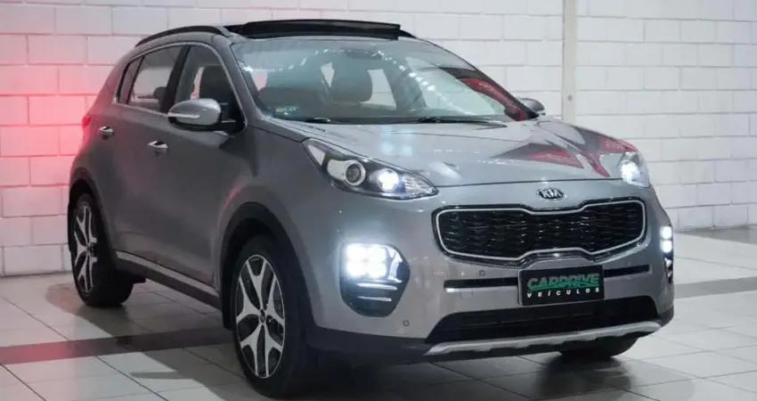 Kia Sportage EX 2.0 16V/ 2.0 16V Flex Aut.  - Prata - 2017/2018