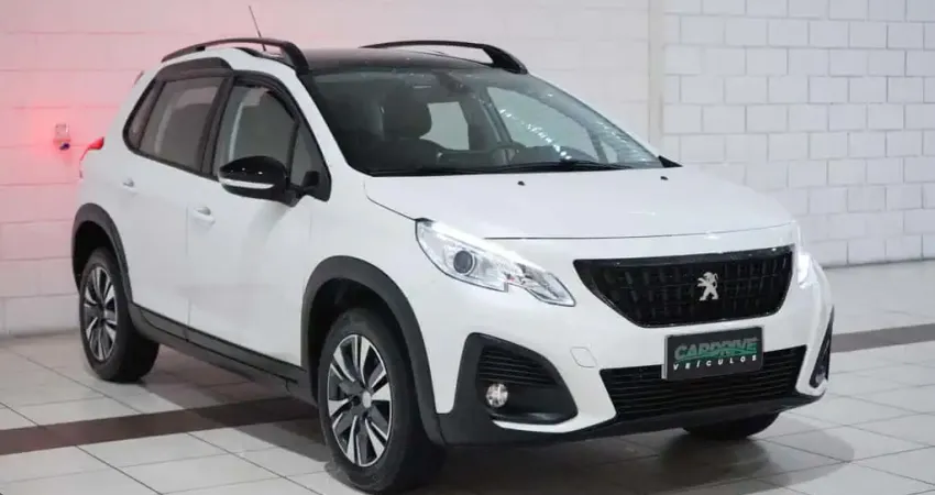 Peugeot 2008 Griffe 1.6 Turbo Flex 16V 5p Aut.  - Branca - 2019/2020