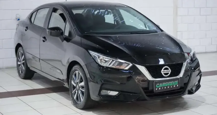 Nissan Versa Advance 1.6 16V Flex Aut.  - Preta - 2021/2021