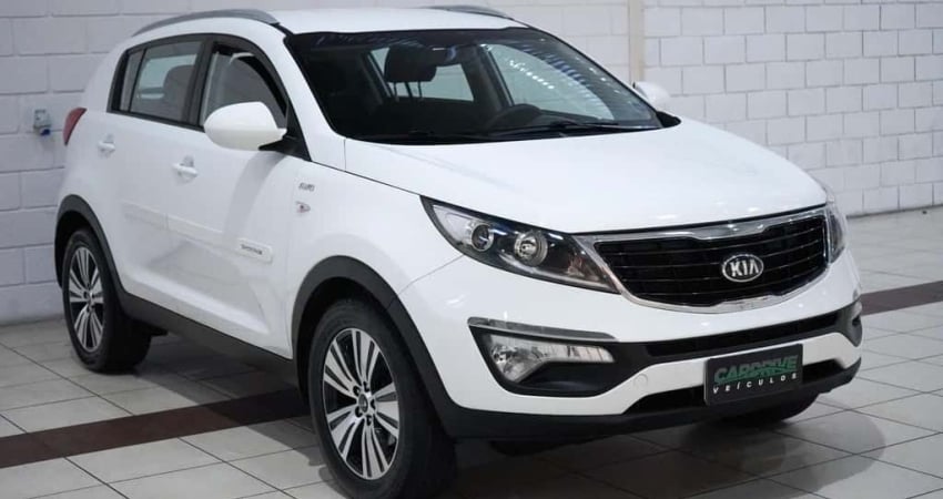 Kia Sportage LX 2.0 16V 142cv 5p AWD - Branca - 2015/2016