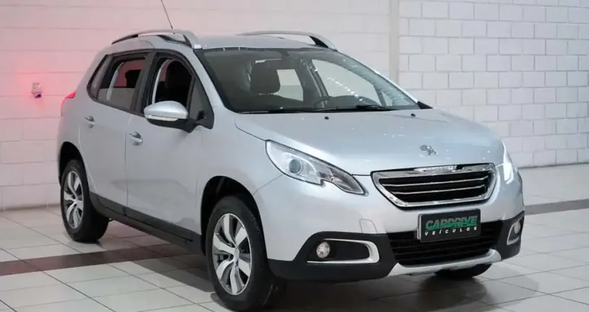 Peugeot 2008 Allure 1.6 Flex 16V 5p Aut.  - Prata - 2016/2016