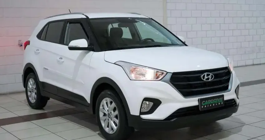 Hyundai Creta Action 1.6 16V Flex Aut.  - Branca - 2022/2023