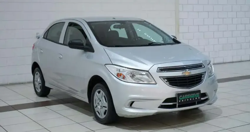 Chevrolet Onix HATCH LT 1.0 8V FlexPower 5p Mec.  - Prata - 2015/2016
