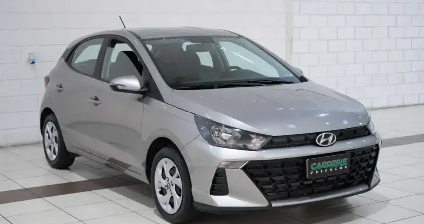 Hyundai HB20 HB20 Comfort Plus 1.0 Flex 12V Mec. - Prata - 2023/2024