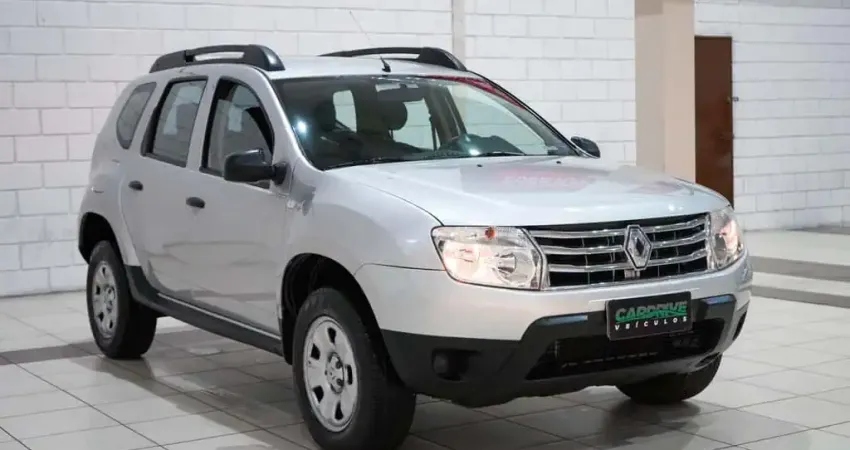 Renault Duster 1.6 Hi-Flex 16V Mec.  - Prata - 2013/2013