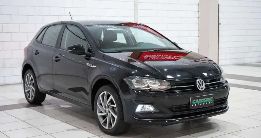 Volkswagen Polo Highline 200 TSI 1.0 Flex 12V Aut.  - Preta - 2019/2020