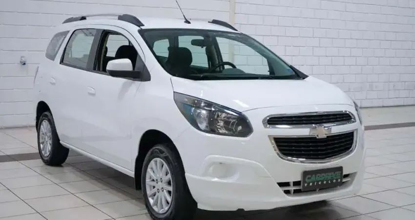 Chevrolet Spin LT 1.8 8V Econo.Flex 5p Aut.  - Branca - 2015/2016