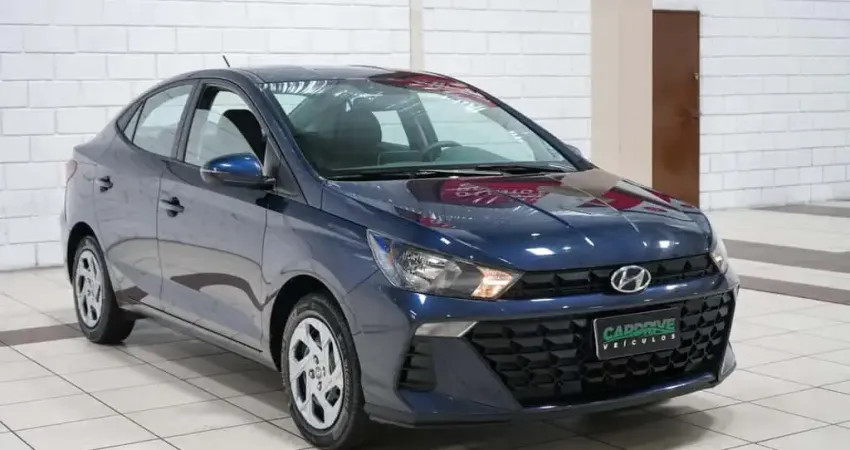 Hyundai HB20S 1.0 M COMFORT PLUS - Azul - 2023/2024