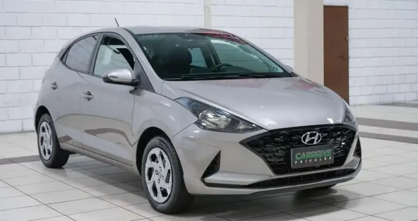 Hyundai HB20 Vision 1.0 TB Flex 12V Aut.  - Prata - 2022/2022
