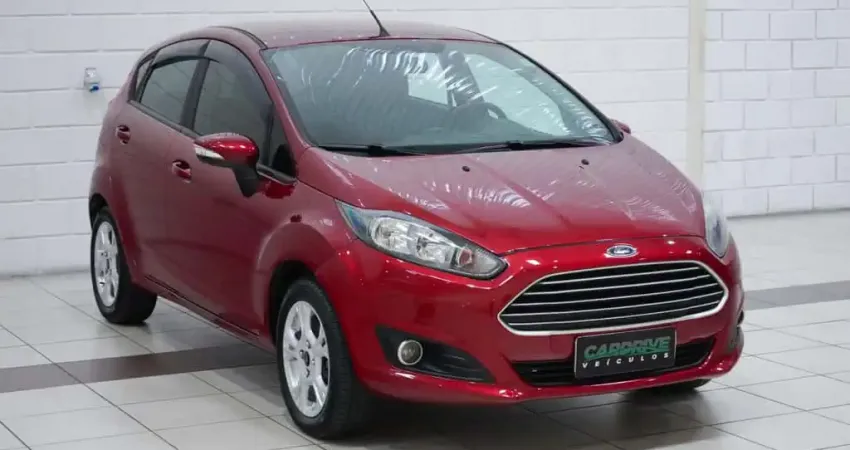 Ford Fiesta SEL 1.6 16V Flex  Aut. 5p  - Vermelha - 2017/2017