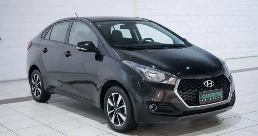 Hyundai HB20S 1.6 Style Aut. - Preta - 2019/2019