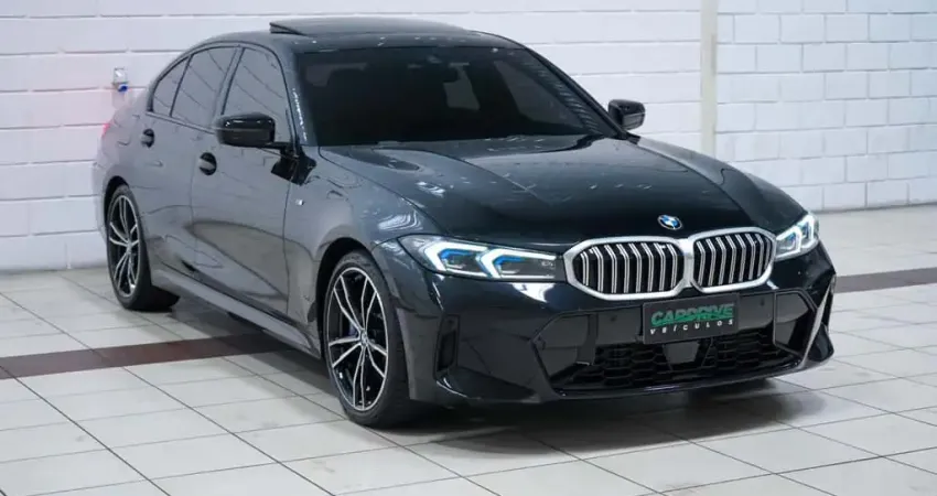 BMW 320i 2.0 TB M Sport A.Flex/M.Sport 4p  - Preta - 2023/2024