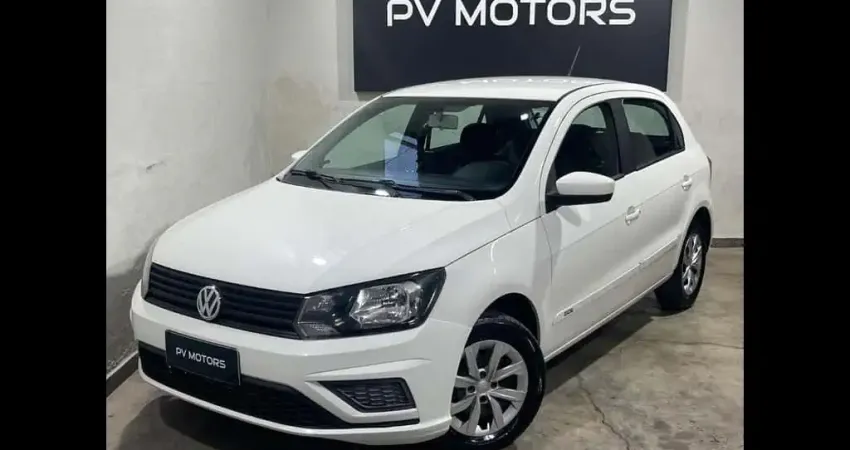 Volkswagen Gol 1.0 Flex 12V 5p  - Branca - 2019/2020