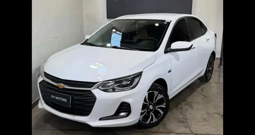 Chevrolet Onix SED. Plus PREM. 1.0 12V TB Flex Aut - Branca - 2023/2024