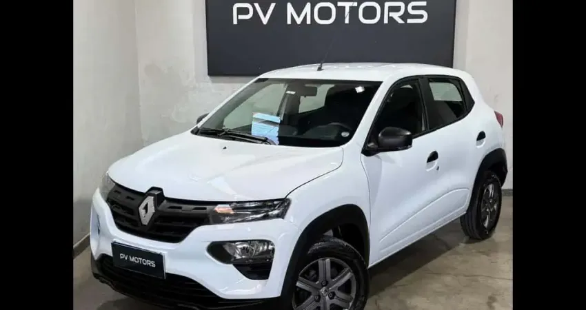 Renault Kwid Zen 1.0 Flex 12V 5p Mec.  - Branca - 2024/2025