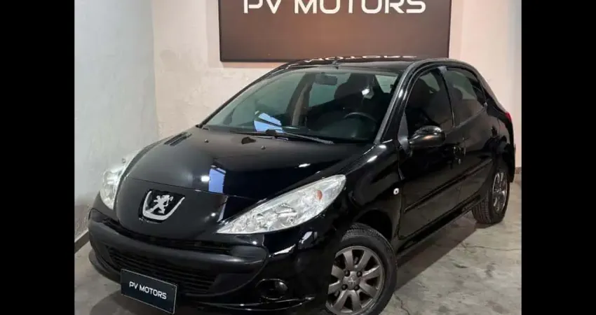 Peugeot 207 XR Sport 1.4 Flex 8V 5p  - Preta - 2008/2009