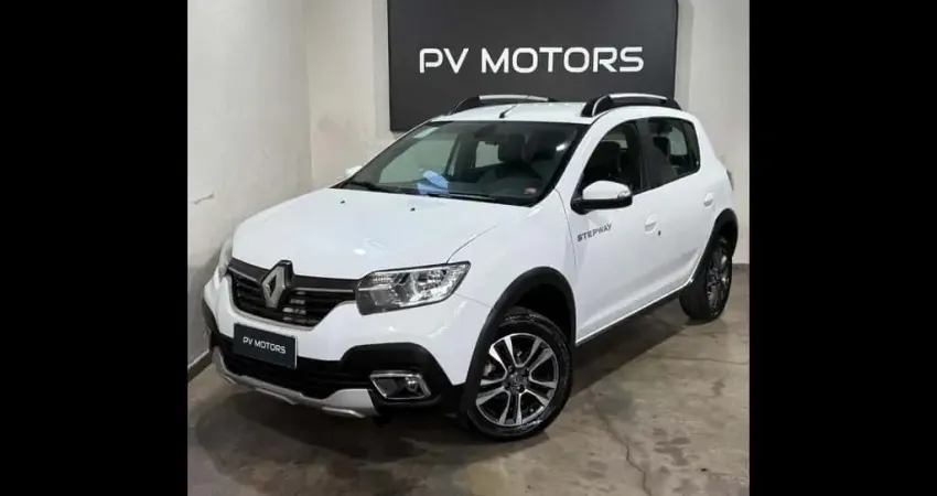 Renault Sandero STPW ICONIC CVT - Branca - 2021/2022