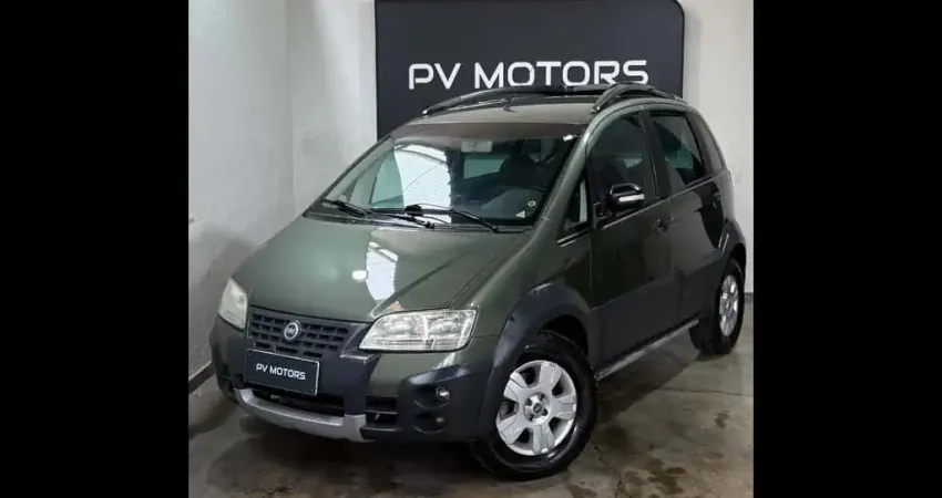 Fiat Idea ADV 1.8 FLEX - Verde - 2008/2008