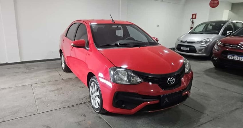 Toyota Etios 2019 1.5 x plus sedan 16v flex 4p automático