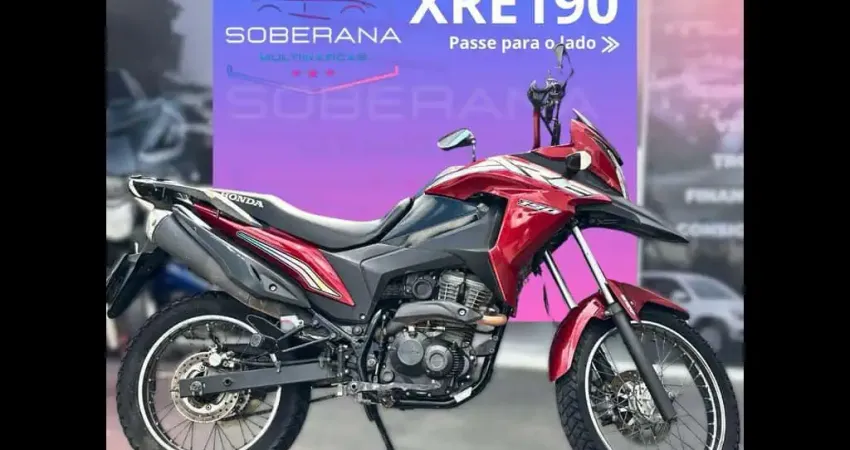 HONDA XRE 190 2019