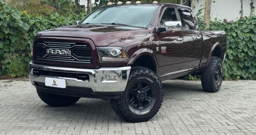 Ram 2500 LARAMIE  6.7 TDI  CD 4x4 Diesel  - Vermelha - 2011/2012