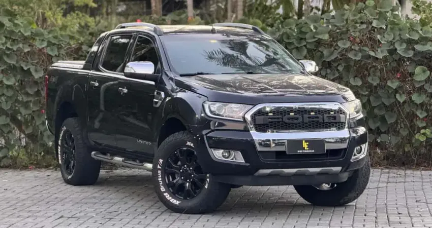 Ford Ranger Limited 3.2 4x4 CD Diesel Aut. - Preta - 2018/2019