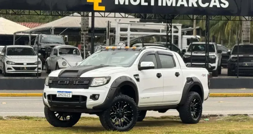 Ford Ranger  Limited 3.2 4x4 CD Diesel Aut. - Branca - 2014/2015