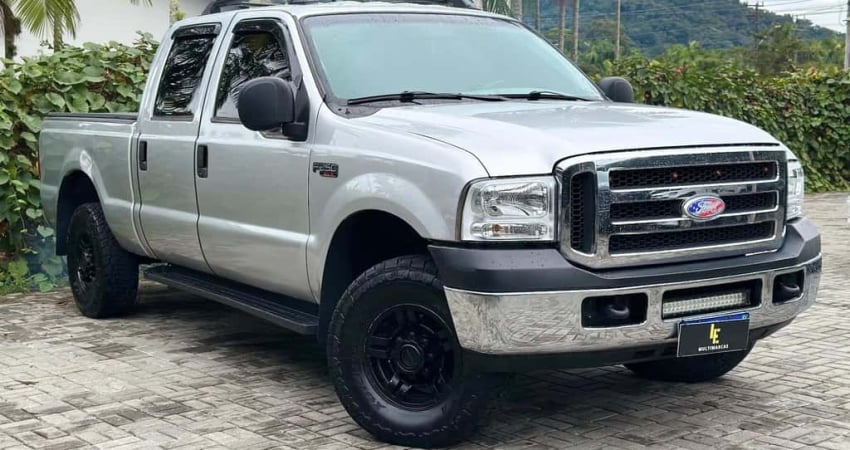 Ford F-250 XLT 3.9 4x4 CD TB Diesel  - Prata - 2006/2007