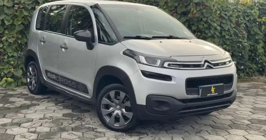 Citroën AirCross Start 1.6 Flex 16V 5p Mec.  - Prata - 2017/2018