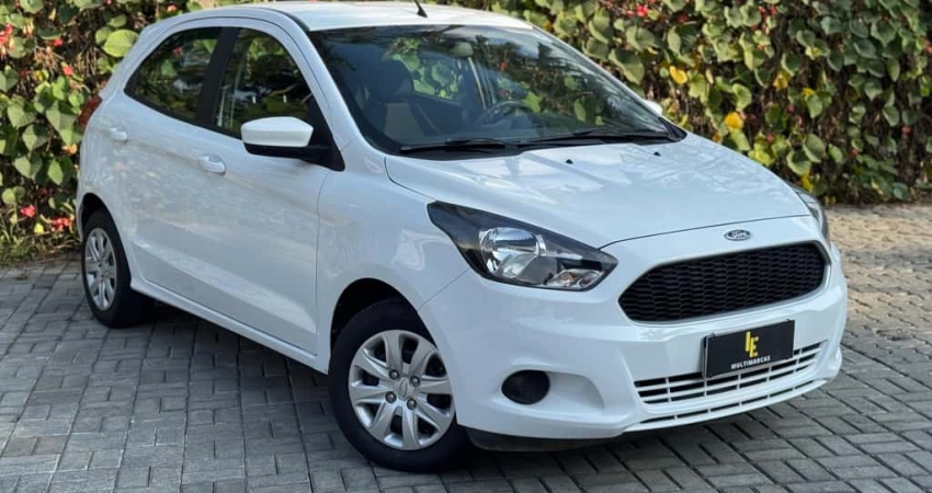 Ford KA 1.0 SE/SE Plus TiVCT Flex 5p  - Branca - 2017/2018