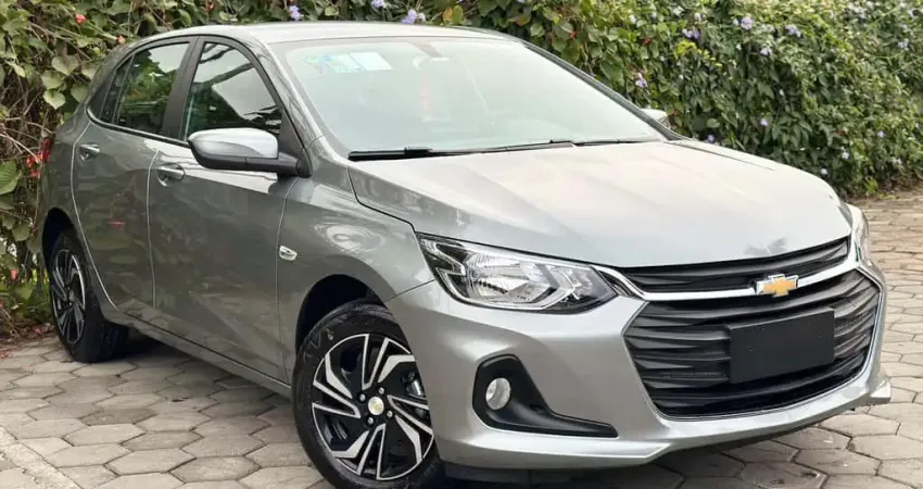 Chevrolet Onix HATCH LT 1.0 12V Flex 5p Mec.  - Prata - 2025/2025